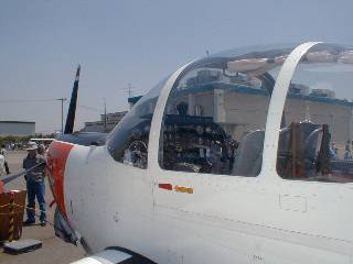 Cockpit of T-5