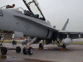 Gear of F/A-18D