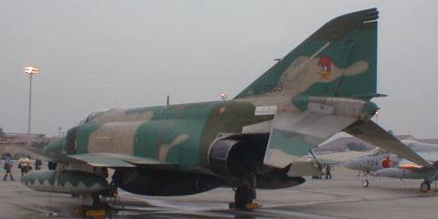 Tail of RF-4E