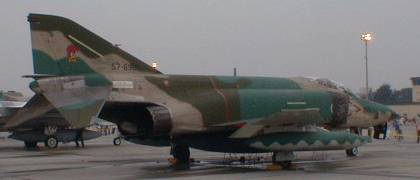 Tail of RF-4E