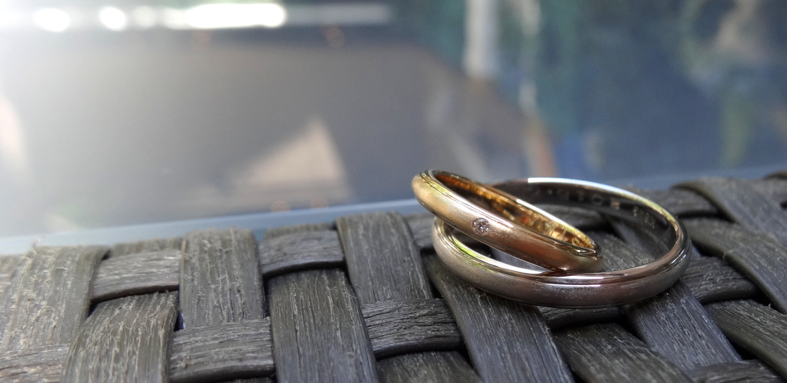 ゴールドの結婚指輪　２０１６